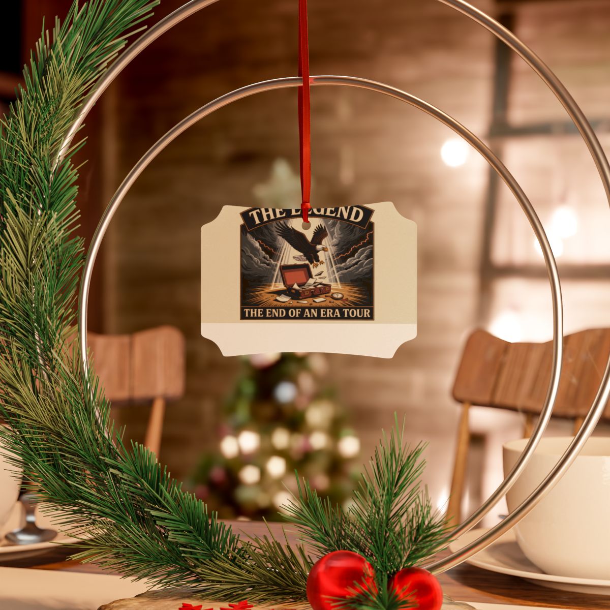 The Legend | The End of an Era Tour Ornaments - Retiree Gifts Retirement Party