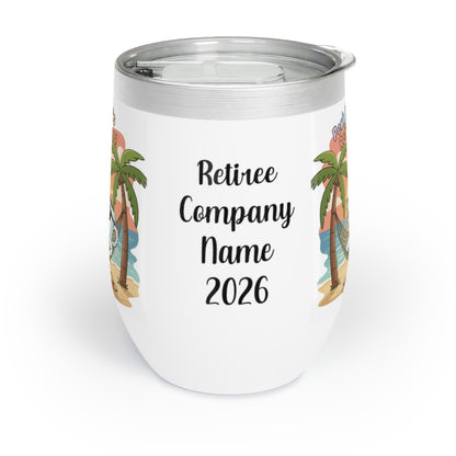 Personalized Retiree Company Name 2026 Tumbler Product