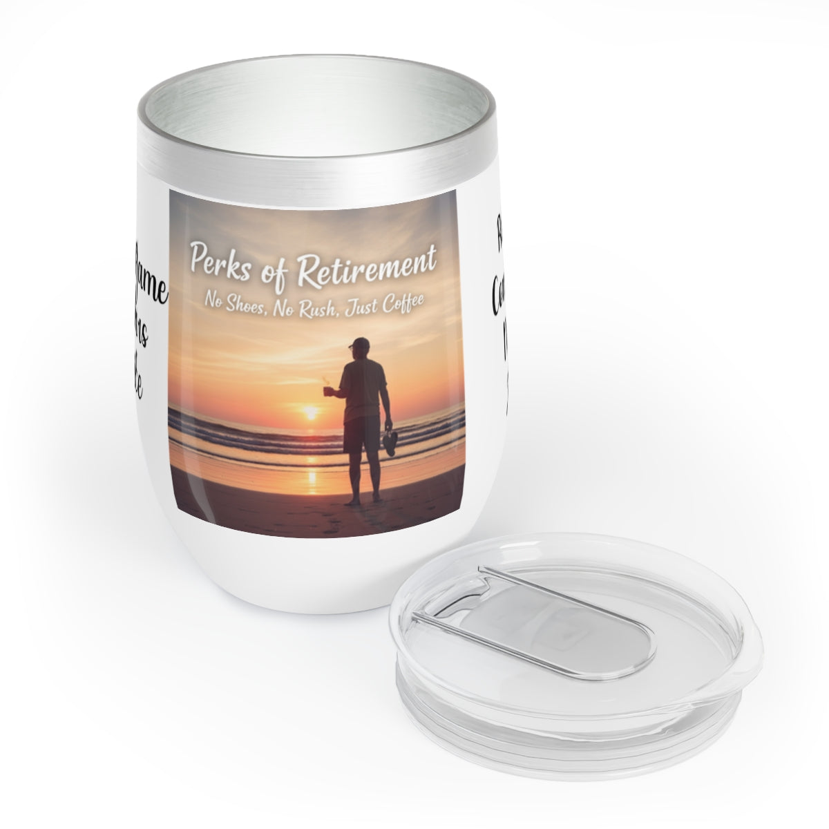 Perks of Retirement No Shoes No Rush Just Coffee product