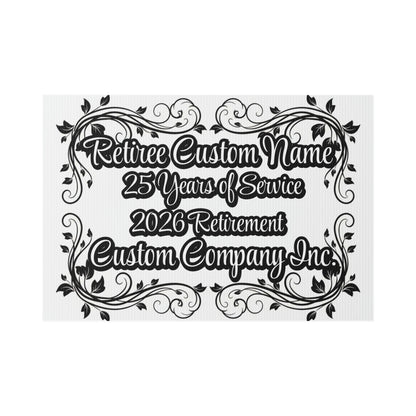 Retiree Custom Name 25 Years 2026 Retirement product