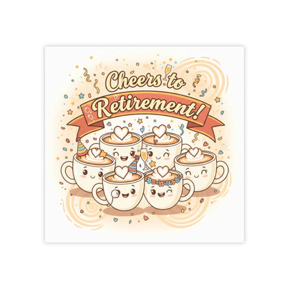Cheers to Retirement Adorable Coffee Mug Product