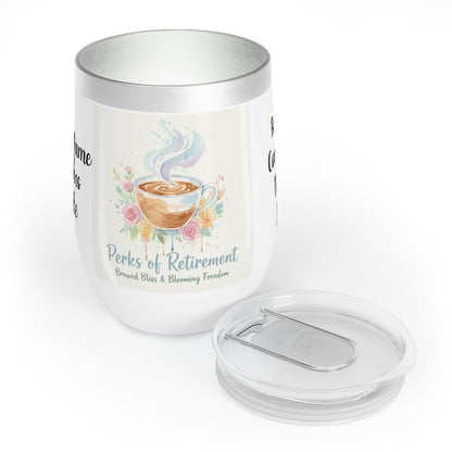 Perks of Retirement Brewed Bliss Tumblers Gift Cup