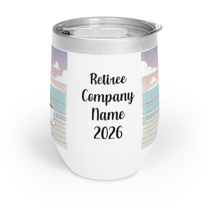 Personalized Retiree Company Name 2026 Tumblers Gift