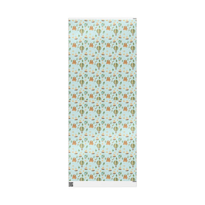 Cute Forest Animals Pattern Yoga Towel Product