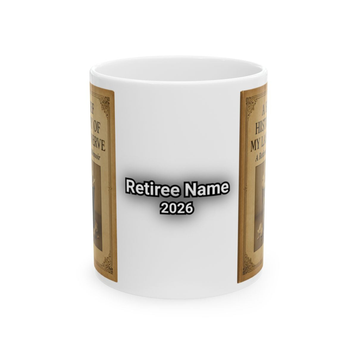 Personalized Retiree Name 2026 Mug Gift for Retirement