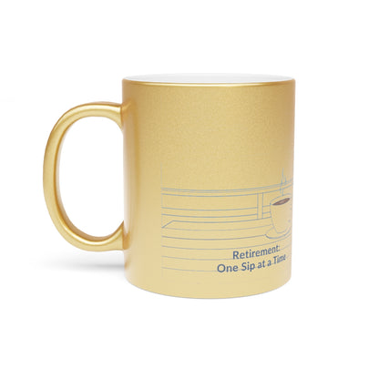 Retirement One Sip at a Time Mug for Relaxation