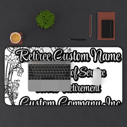 Retiree Custom Name Years of Service Retirement Gift Item