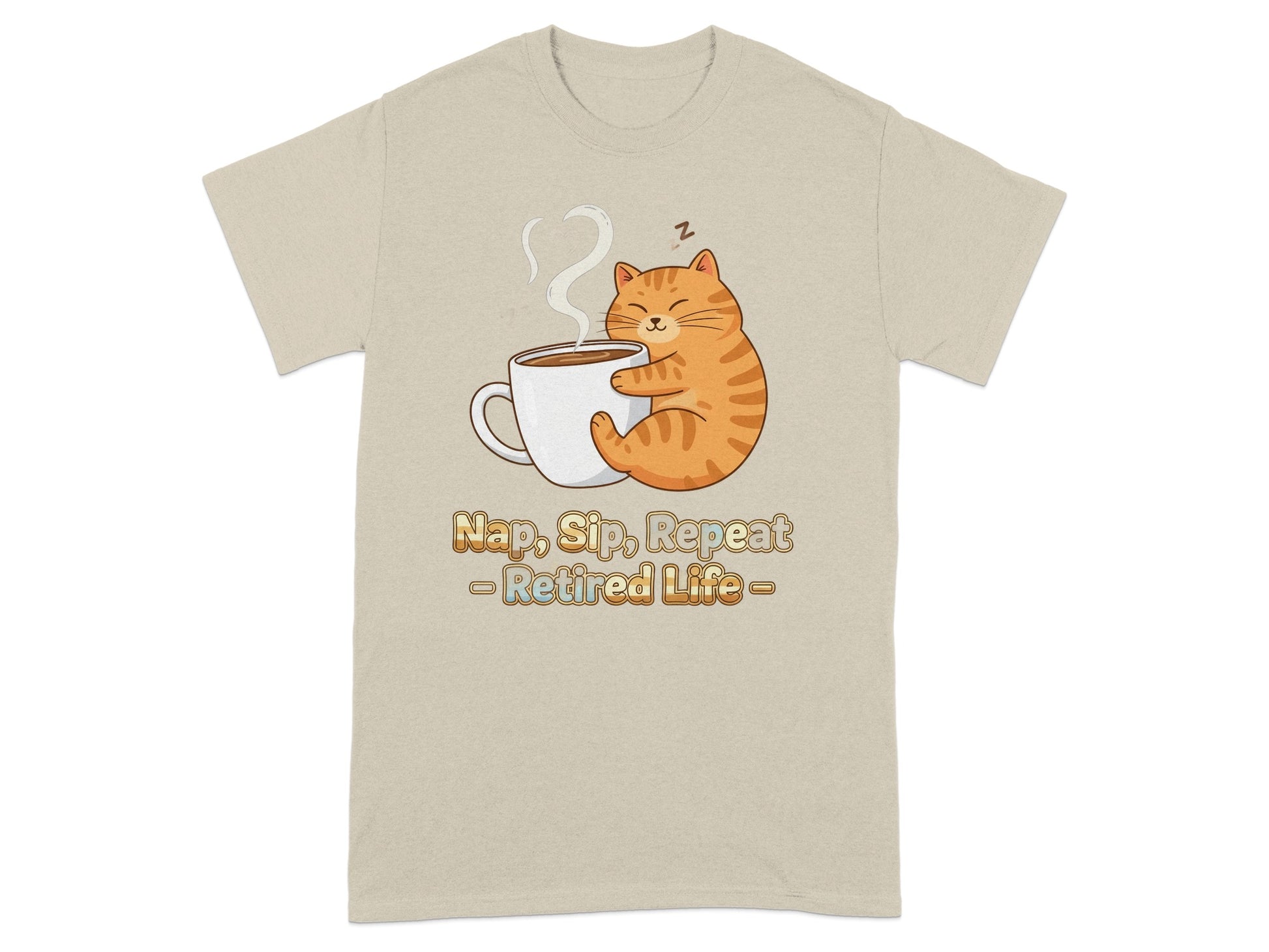 Nap Sip Repeat Retired Life T-shirt