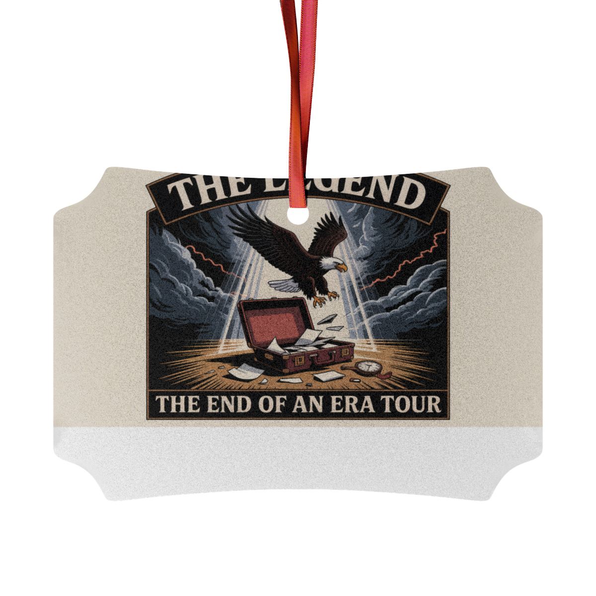 The Legend | The End of an Era Tour Ornaments - Retiree Gifts Retirement Party