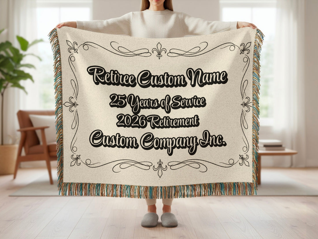 Retiree 25 Years of Service 2026 Retirement Blanket product