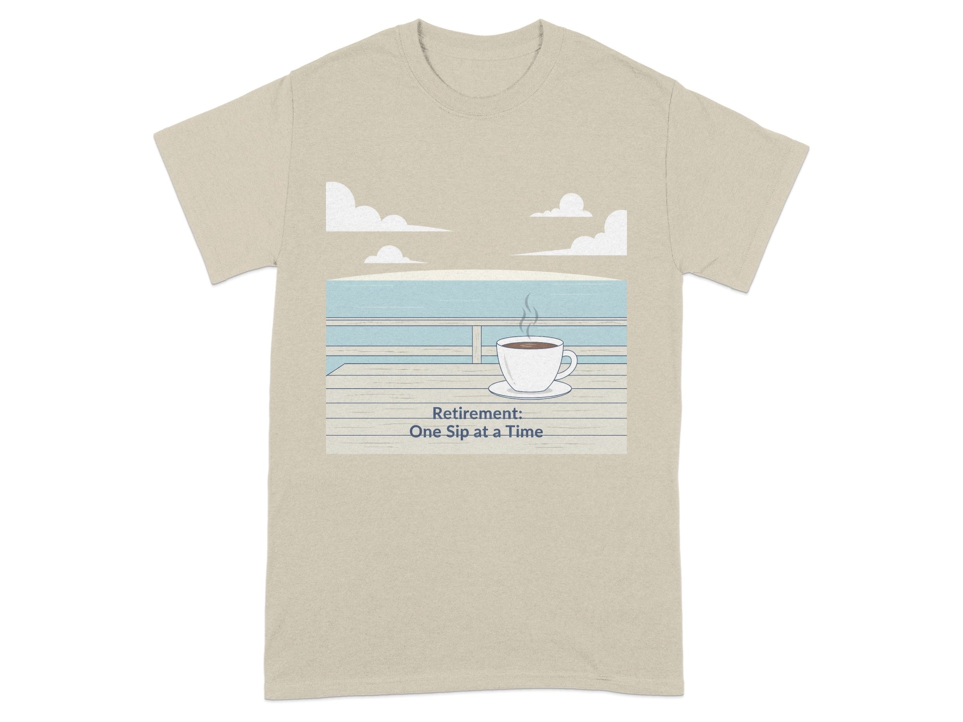 Retirement One Sip at a Time T-shirt