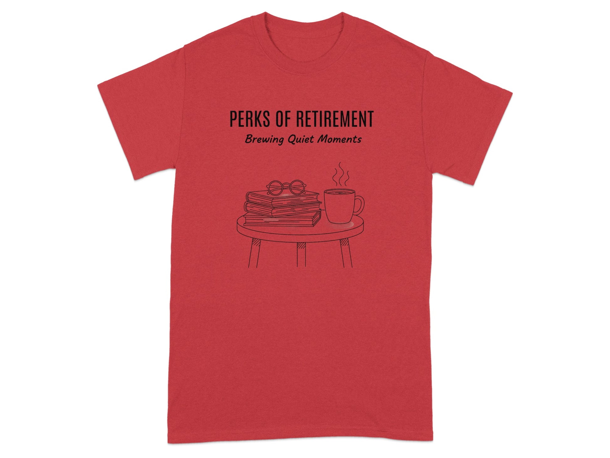 Perks of Retirement Brewing Quiet Moments T-shirt product