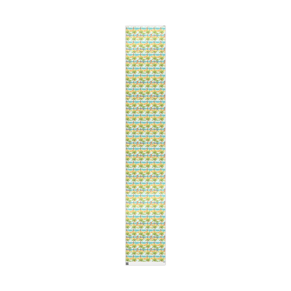 Vibrant Tropical Palm Tree Pattern Decorative Strip product