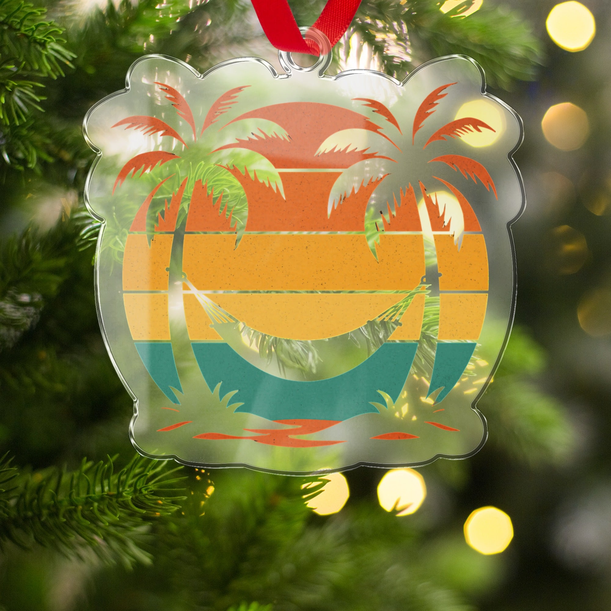 Retirement Oasis Sunset Relaxation | Celebrate a Peaceful New Chapter - Retiree Gifts Retirement Party