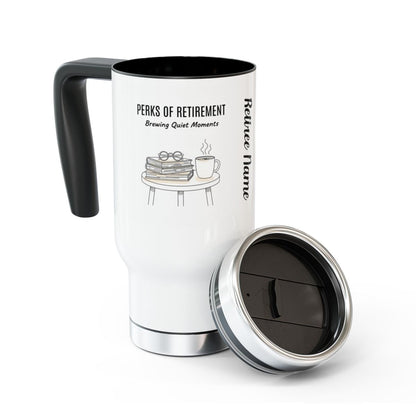 Perks Of Retirement Brewing Quiet Moments Mug