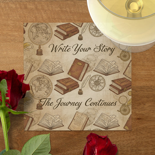 Write Your Story The Journey Continues decor