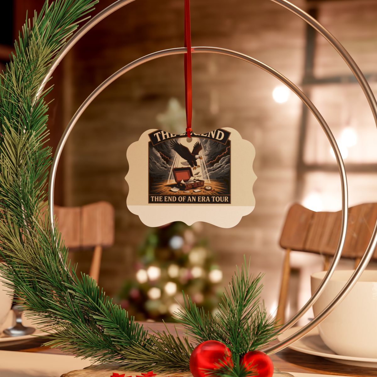 The Legend | The End of an Era Tour Ornaments - Retiree Gifts Retirement Party