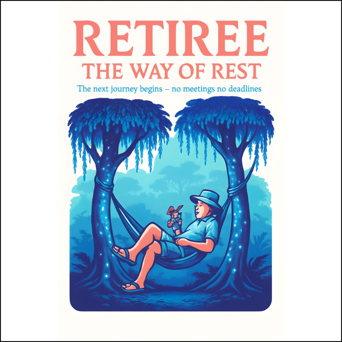Retiree The Way of Rest | The next journey begins | Custom Cut Acrylic Ornaments - Retiree Gifts Retirement Party