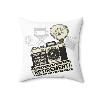 Counting to My Next Creative Capture Retirement | | Pillows & Pillow Cases - Retiree Gifts Retirement Party