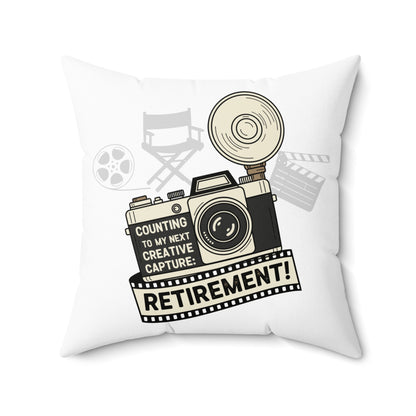 Counting to My Next Creative Capture Retirement | | Pillows & Pillow Cases - Retiree Gifts Retirement Party