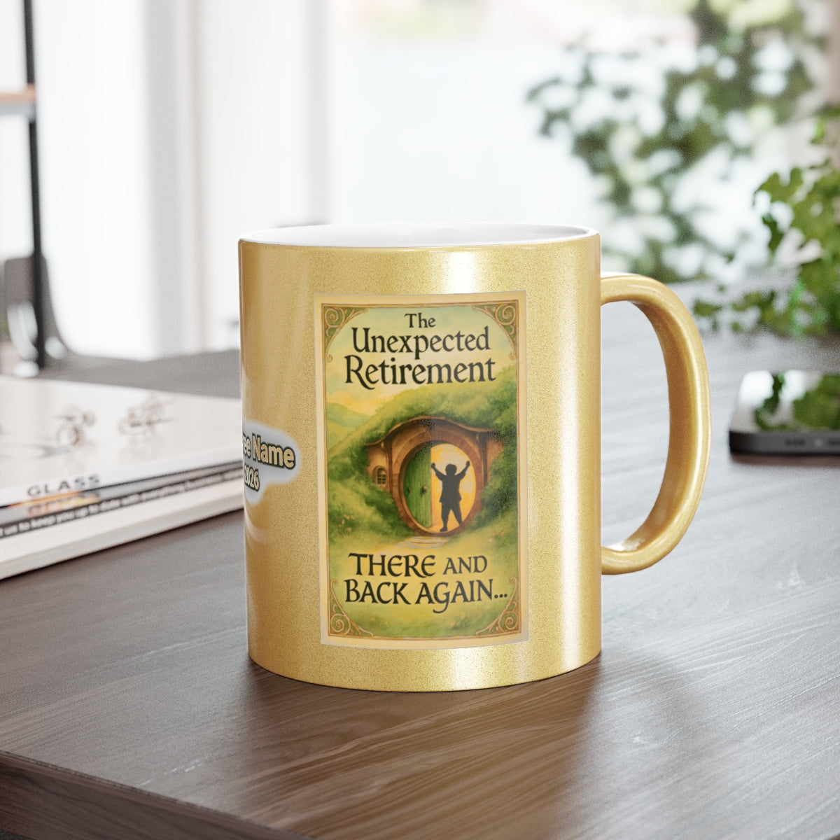 The Unexpected Retirement There And Back Again Mug