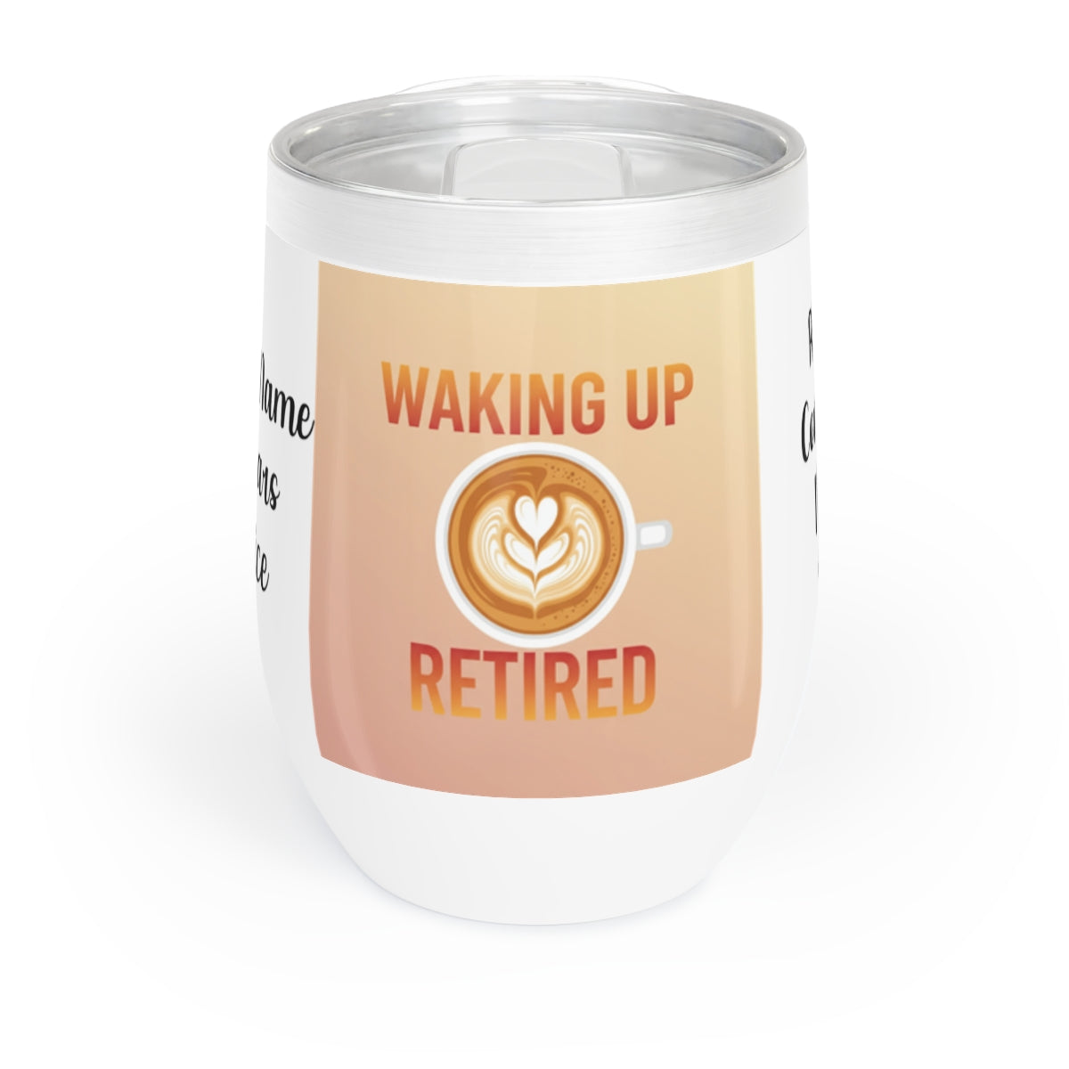 Waking Up Retired Motivational Coffee Mug for Enjoying
