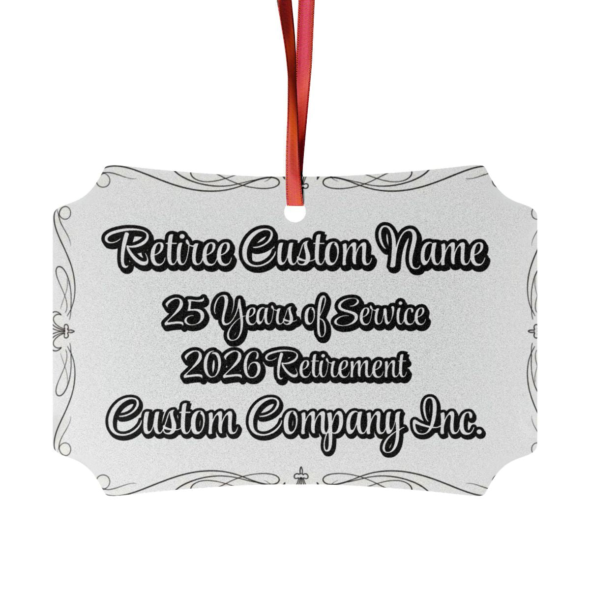 Retiree Custom Name 25 Years of Service 2026 Retirement