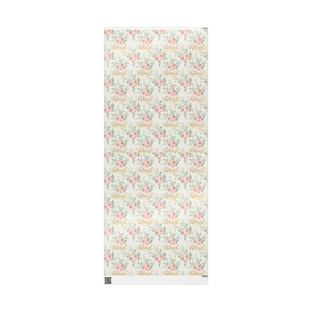 Relax and Rewind Floral Yoga Mat With Pastel Design