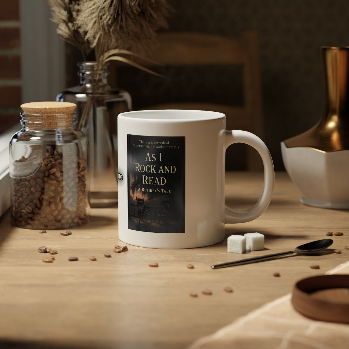 As I Rock And Read A Reaper's Tale Coffee Mug
