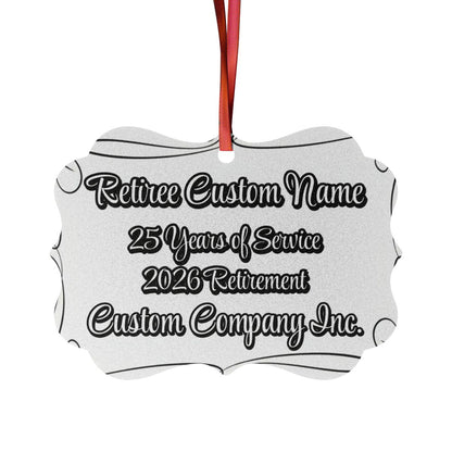 Retiree Custom Name 25 Years of Service 2026 Retirement
