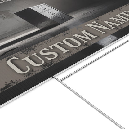 The Farewell Tour Room Scene Image Style Vinyl Banner or Yard Sign - Retiree Gifts Retirement Party