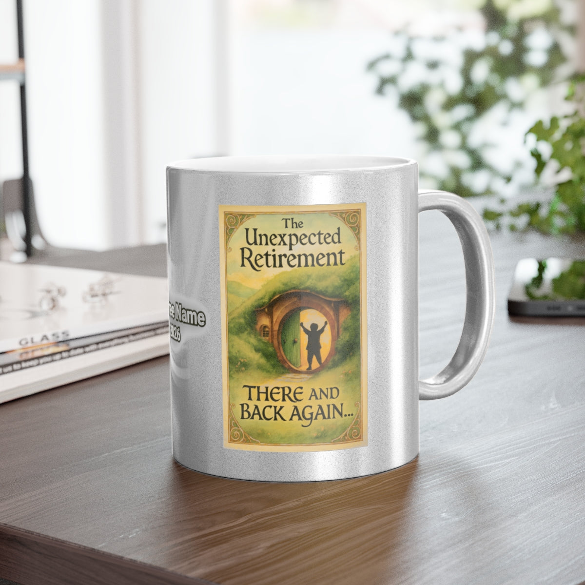 The Unexpected Retirement There and Back Again Mug