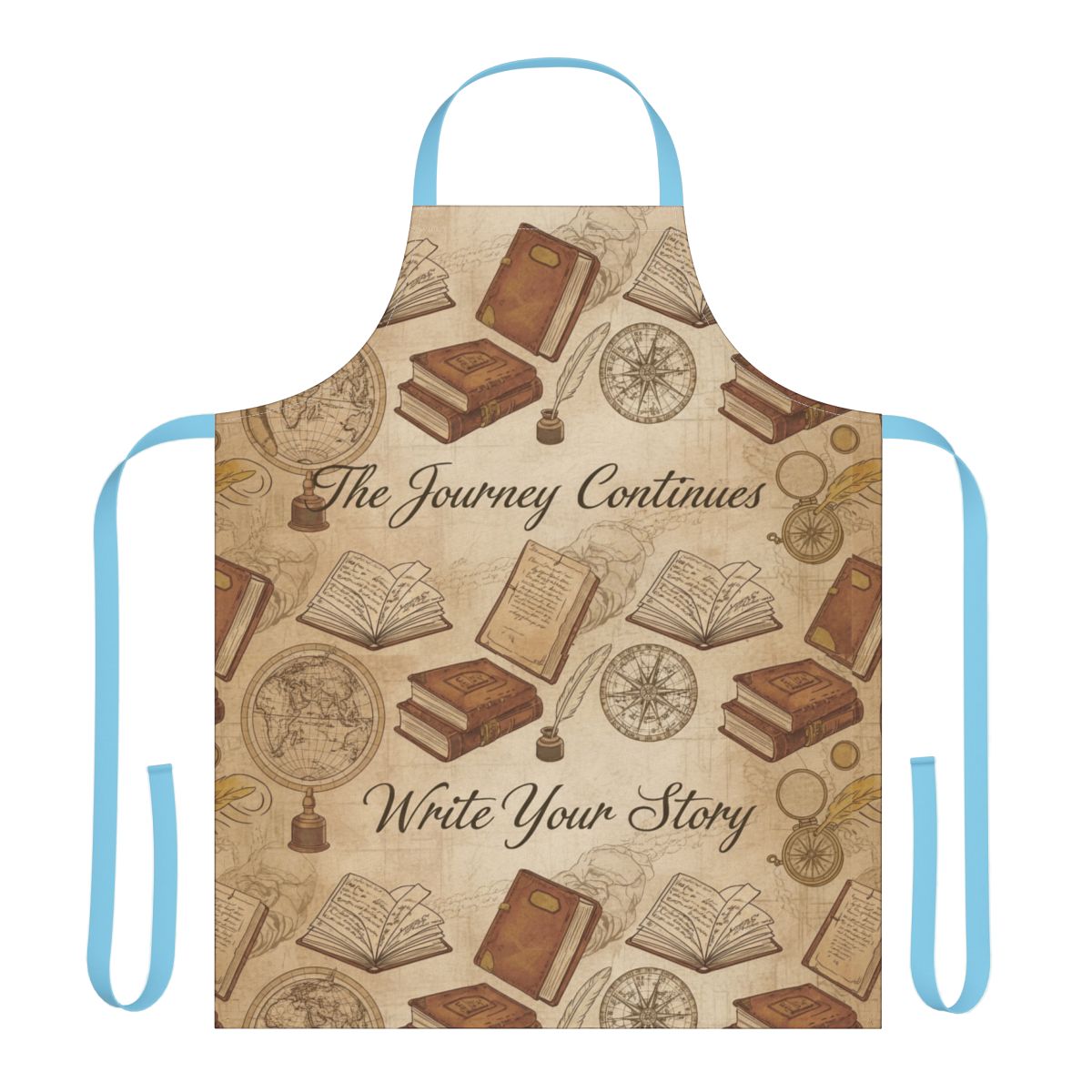 The Journey Continues Write Your Story Apron