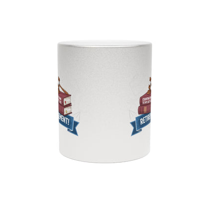 Counting Down to My Last Case Retirement | Fun Gift for Retiring Professionals Gold Silver Black Access Mugs - Retiree Gifts Retirement Party