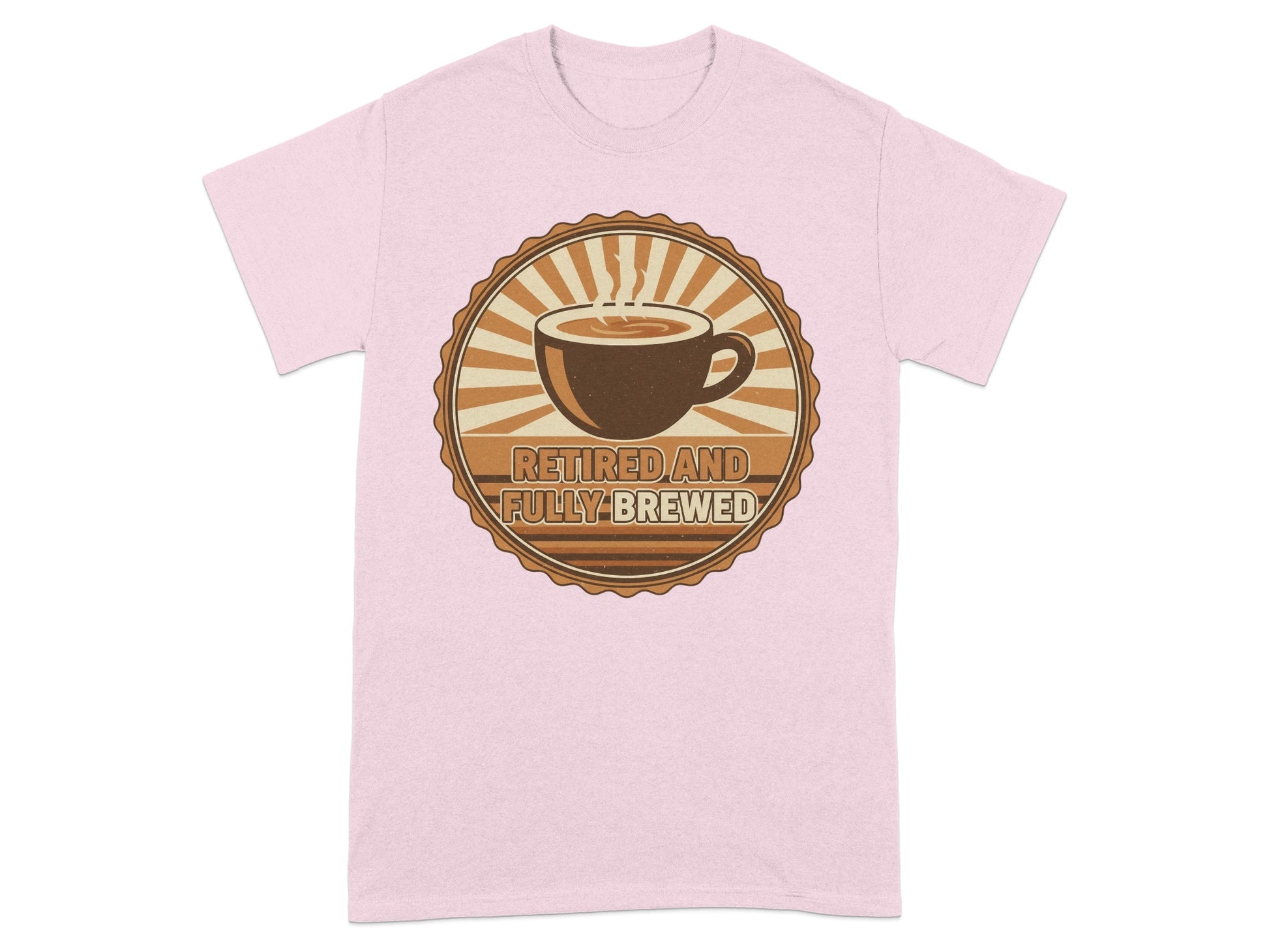 Retired and Fully Brewed Graphic T-Shirt