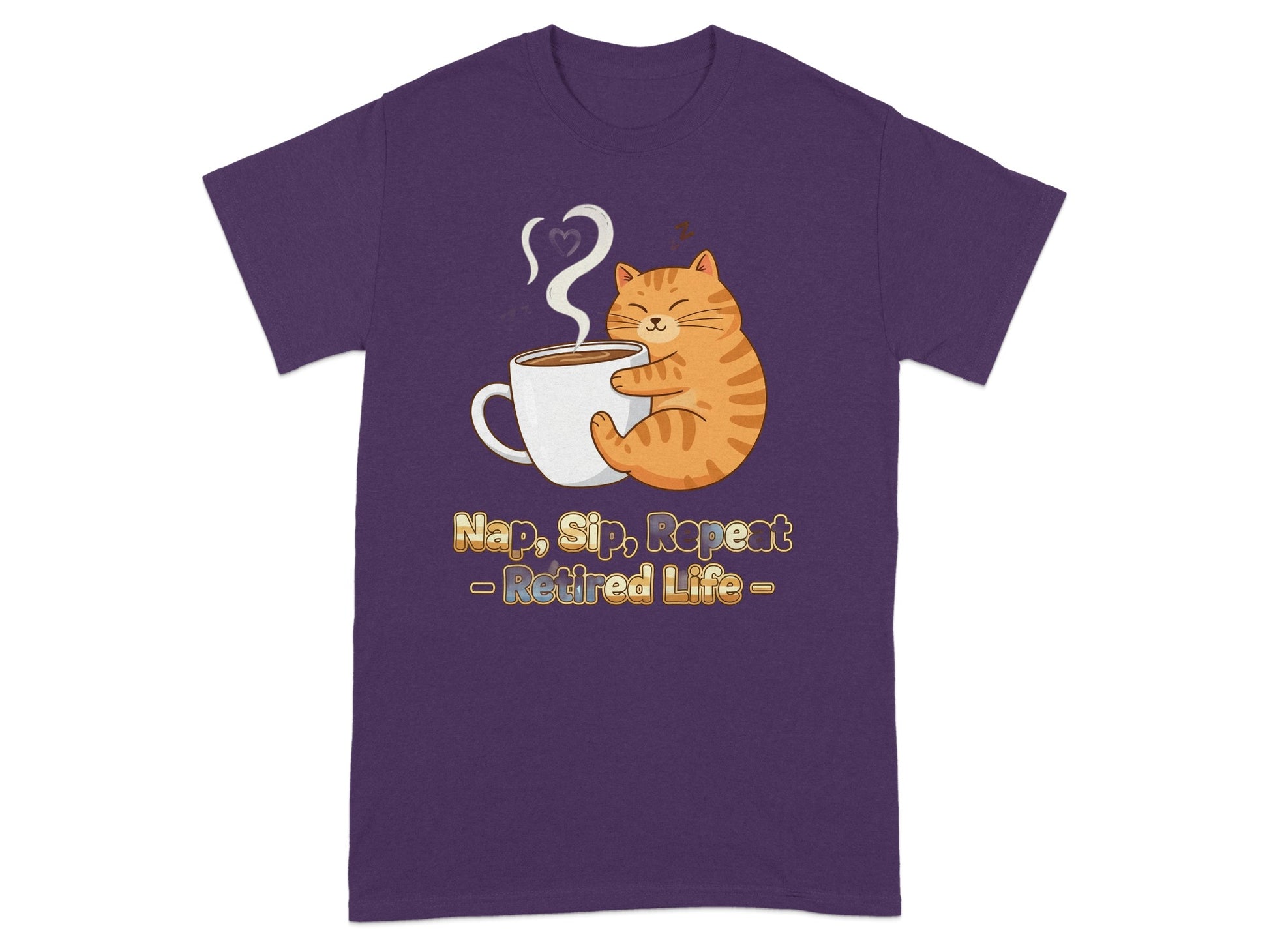 Nap Sip Repeat Retired Life T-shirt