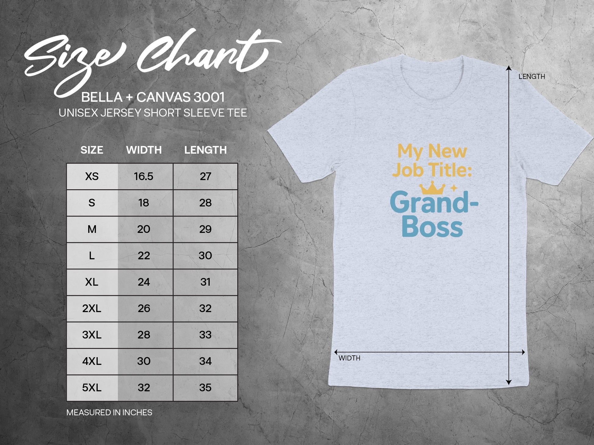 My New Job Title Grand Boss | Show off Retirement Role | Soft Color Bella T-Shirts - Retiree Gifts Retirement Party