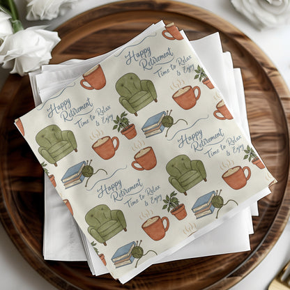 Cozy Retirement Time to Relax Enjoy Print product