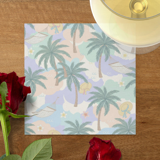 Tropical Beach Scene Decorative Product