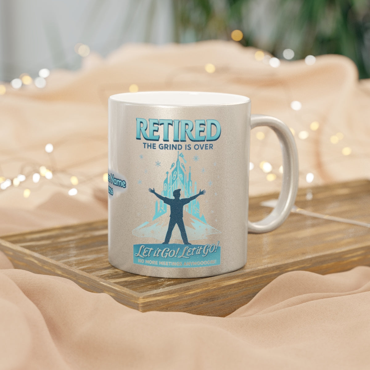 Retired The Grind Is Over Let It Go Mug
