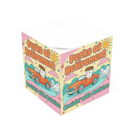 Perks of Retirement Cruisin' with Caffeine product