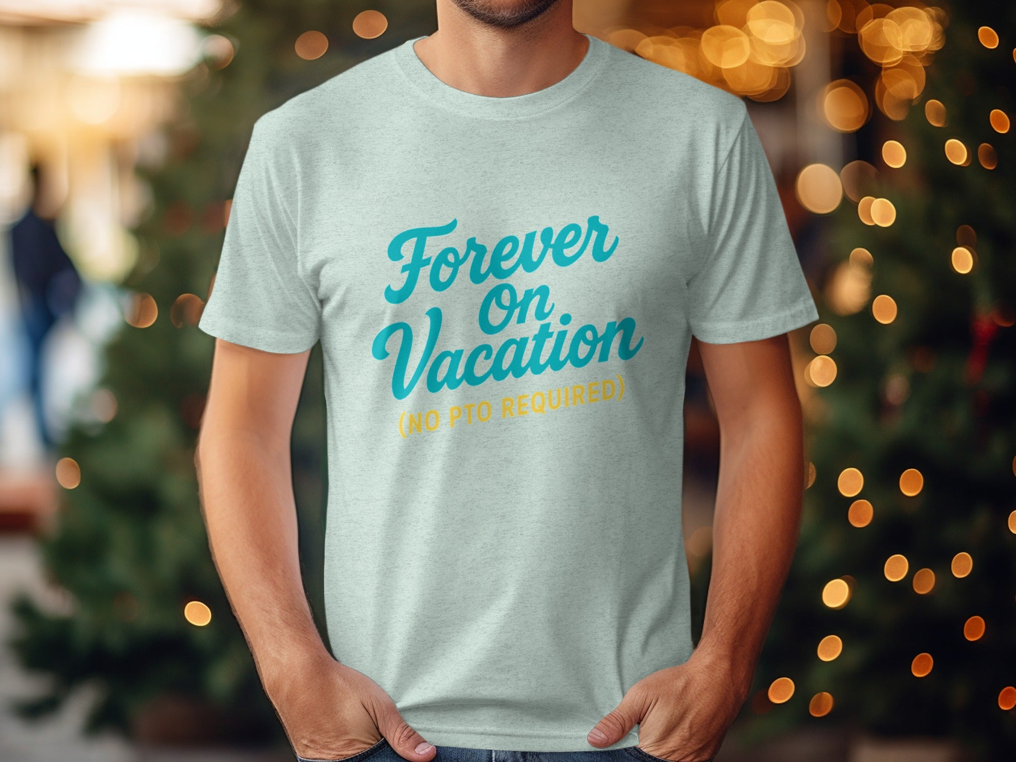 Forever On Vacation No PTO Required | Retirement Time | Best Choice Soft Color Bella T-Shirts - Retiree Gifts Retirement Party