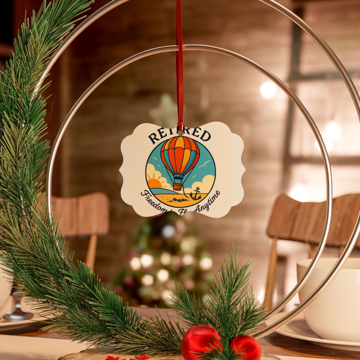 Retired | Freedom to Fly Anytime Ornaments - Retiree Gifts Retirement Party