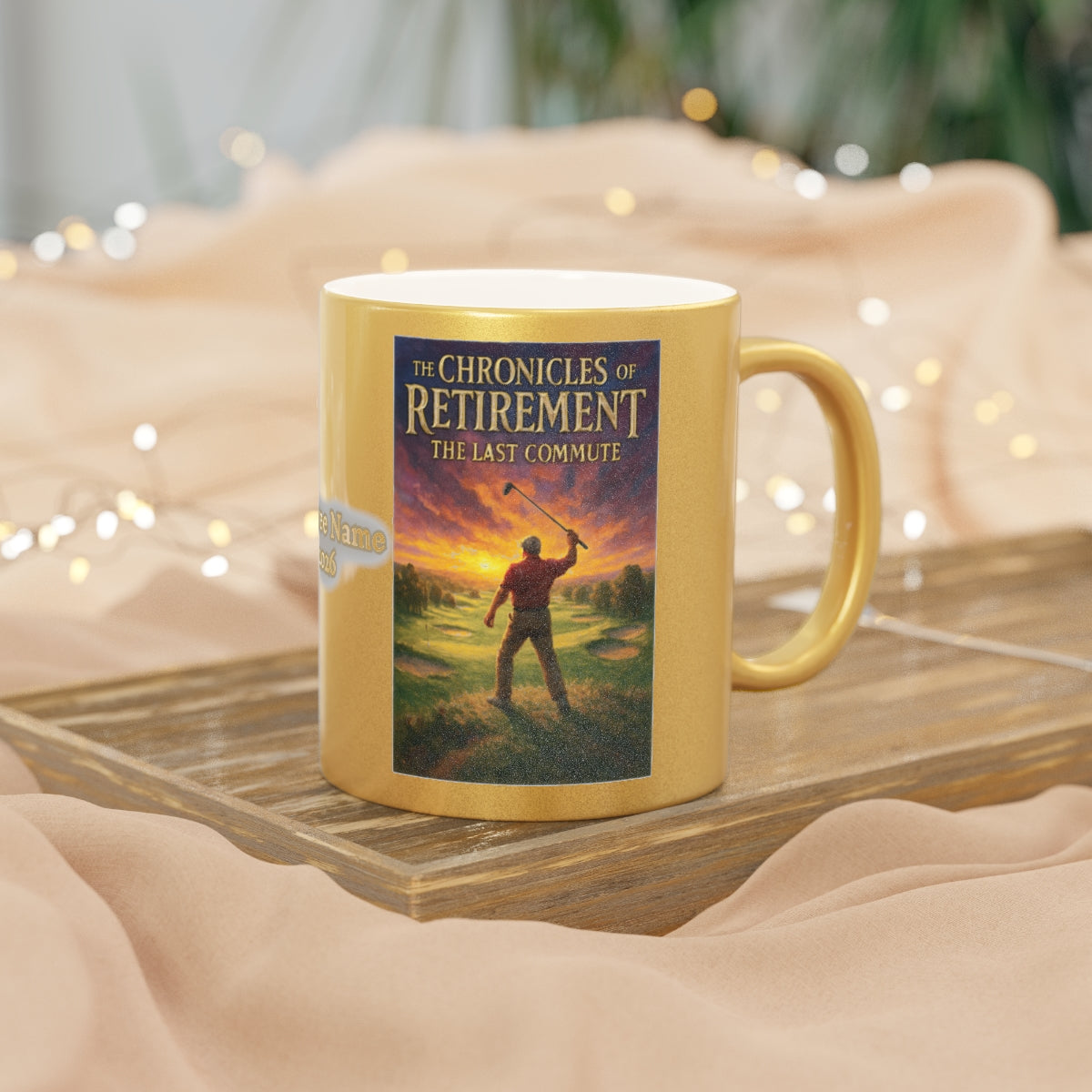 The Chronicles of Retirement The Last Commute mug