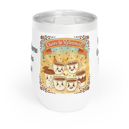 Cheers to Retirement Cute Coffee Design Mug