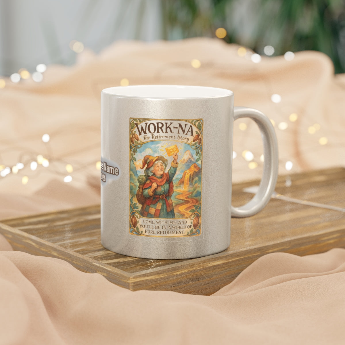 Work-Na The Retirement Story Mug