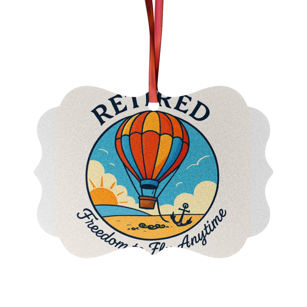 Retired | Freedom to Fly Anytime Ornaments - Retiree Gifts Retirement Party