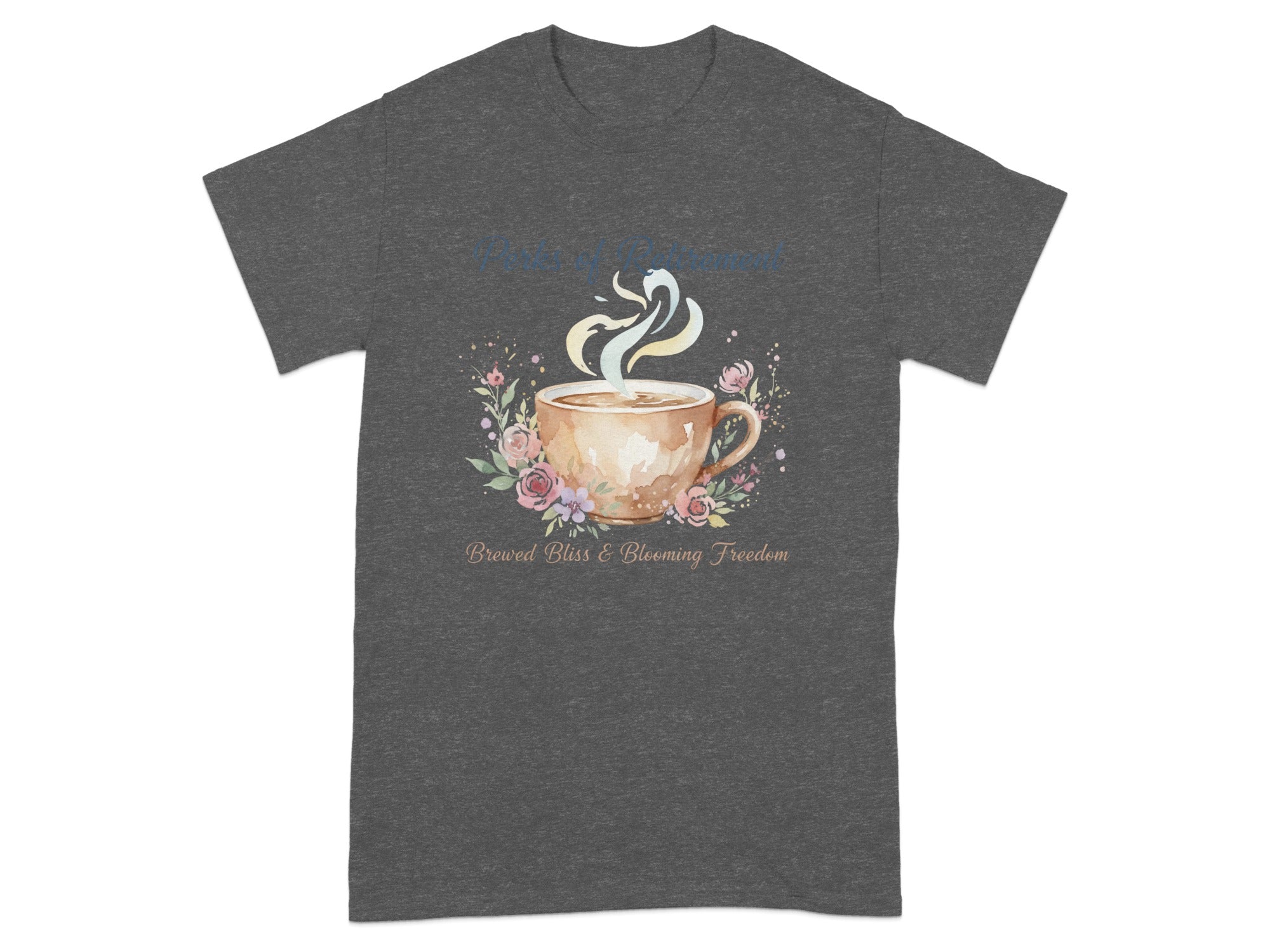 Brewed Bliss and Blooming Freedom T-shirt Product