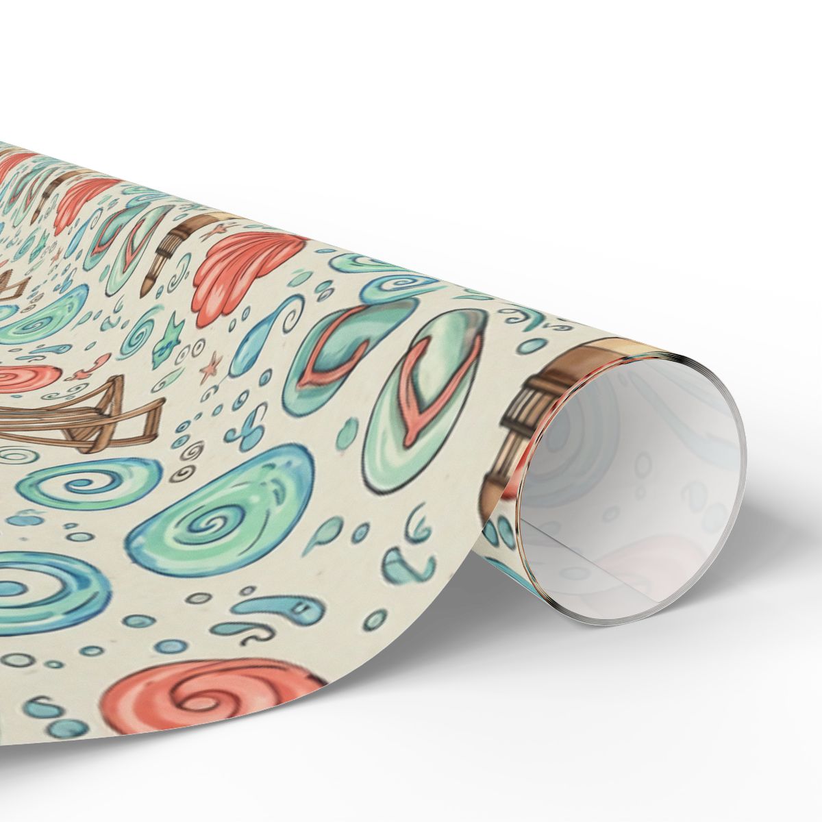 Colorful Whimsical Pattern Artistic Wrapping Paper