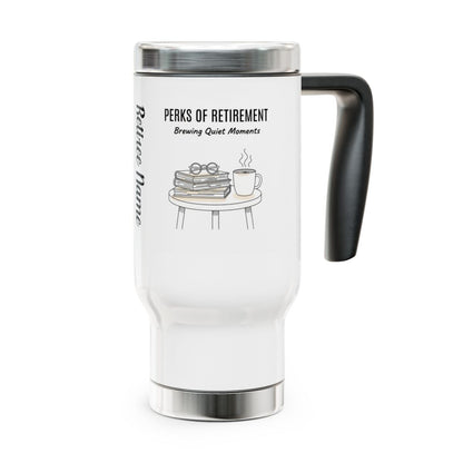 Perks of Retirement Brewing Quiet Moments Mug